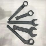 開口扳手鍍鋅鍛壓扳手雙頭手動呆扳手便宜開口扳手 開口