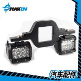 牧馬人前杠射燈脫鉤支架越野車拖鉤支架工作燈支架LED倒車燈支架