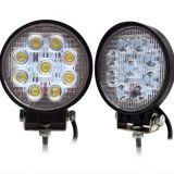 27W LED工作燈越野車頂射燈工程車機械檢修燈led霧燈圓型中網(wǎng)車燈