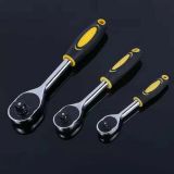 廠家生產(chǎn) 快速碳鋼 棘輪扳手 扳手棘輪工具套裝 1/4雙向棘輪組套