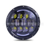 哈雷摩托車前大燈 7寸 牧馬人大燈 牧馬人改裝前照燈