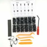 240PCS盒裝卡扣 保險(xiǎn)杠卡子 汽車(chē)內(nèi)飾板固定卡扣 汽車(chē)緊固件卡子