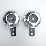 廠家供應12V電動車不銹鋼喇叭 直徑66摩托車12V盆型不銹鋼喇叭