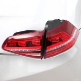 適用于大眾高爾夫7安裝尾燈 剎車燈倒車燈LED尾燈 轉(zhuǎn)向燈LED流光