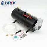 汽車改裝氣泵12V 150psi 3L氣罐改裝氣泵空氣壓縮機 車載氣泵