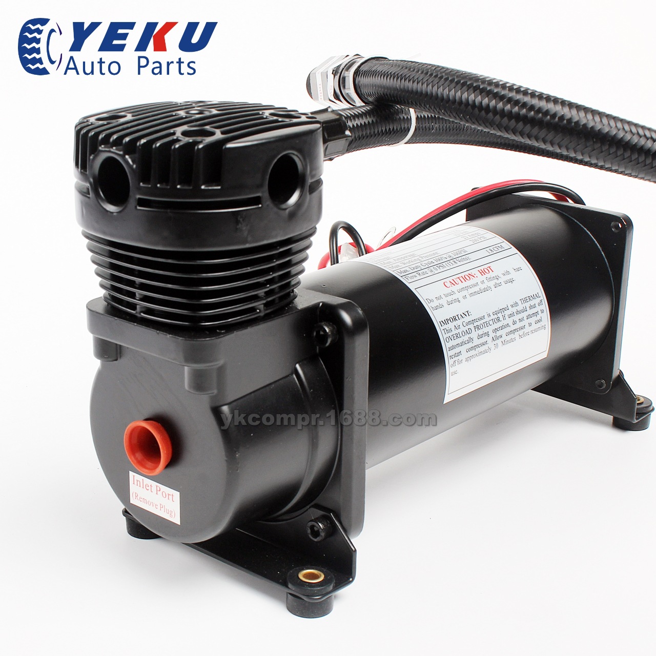 12V200psi大壓力高流量高性能空氣懸架打氣泵