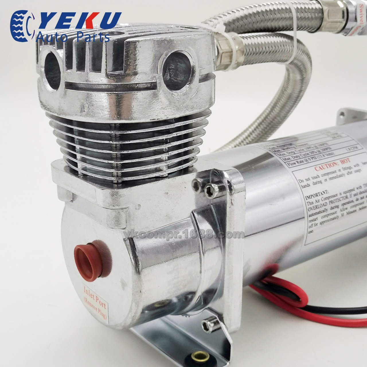 12V200psi大壓力高流量高性能空氣懸架打氣泵