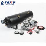 汽車改裝懸掛氣泵 3加侖/3gal氣罐 12V車載充氣泵200psi 廠家熱銷