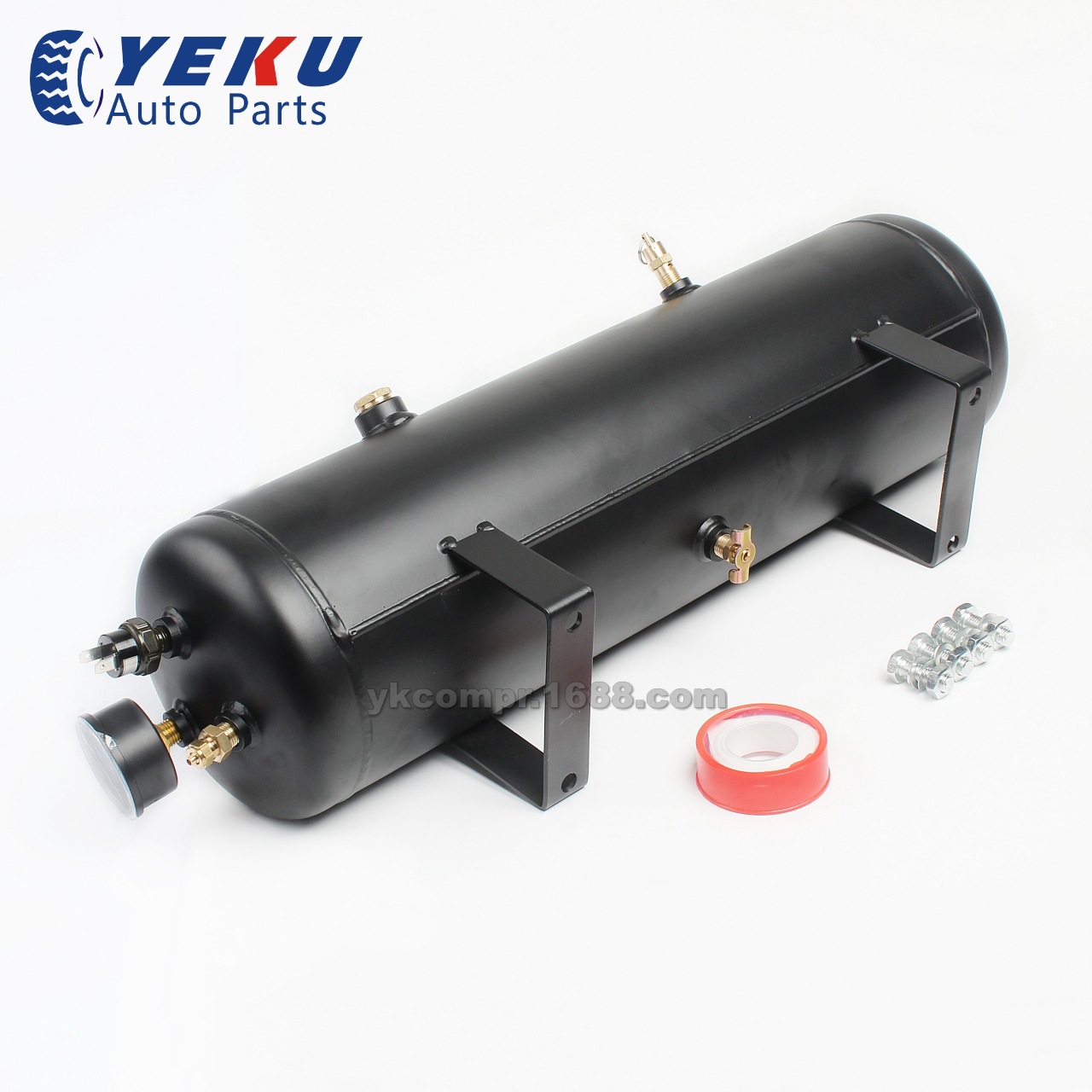 3gal車載儲氣罐170-200psi壓力開關(guān)