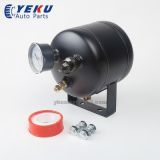 汽車改裝儲氣罐 黑色0.5gal氣桶 車載充氣泵移動儲氣罐 廠家直銷