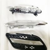 廠家直供奔馳C級AMG日行燈 LED前霧燈 前杠格柵 通風(fēng)網(wǎng)