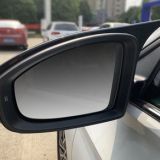 適用于19款新速騰改裝碳纖維牛角后視鏡倒車(chē)鏡外殼罩速騰裝飾