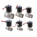 2L-25 蒸汽絲扣電磁閥 銅螺紋法蘭連接 聚四氟乙烯 常開常閉型