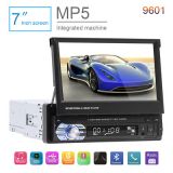 9601伸縮7寸藍牙汽車載收音機MP5/MP3播放器插讀卡倒車互聯(lián)
