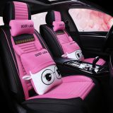 廠家直銷汽車坐墊四季通用卡通可愛全包圍座墊女布藝坐墊汽車用品