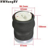 貨車司機(jī)座椅斜接頭座椅減震氣囊/斜頭未壓金屬接頭氣囊