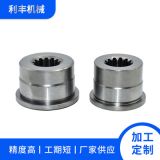 廠家供應 外花鍵套設計 機械傳動齒套齒輪定做 小模數齒輪加工