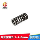 專業(yè)生產(chǎn)各類緩沖彈簧 強(qiáng)力彈簧 錐形彈簧 3.0*35.1*25*3.4圈