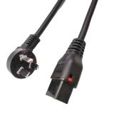 供應三芯16A大功率插頭線三芯1.5平方彈簧線帶鎖品字尾電源線