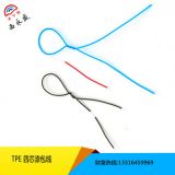 咪頭喇叭連接線 OD0.38 0.54極細(xì)單支三段剝皮高溫線鍍銀連連接線