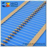 工廠0Ω阻值齊全1／4W碳膜電阻 ±5% 編帶(5000pcs1盒)