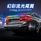 新款碳纖尾翼剎車(chē)燈幻彩版高位剎車(chē)燈LED碳纖尾翼剎車(chē)燈 廠家直銷(xiāo)