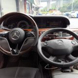 適用奔馳s級方向盤改裝 s350桃木方向盤總成W221S300S400S500s600