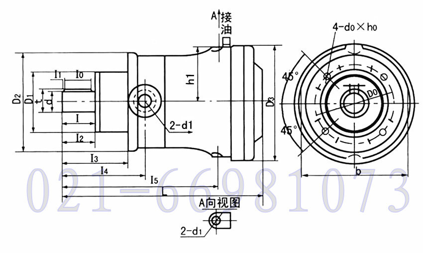 MCY14-1B柱塞泵尺寸