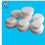 PTFE四氟蓋子 容器蓋子 聚四氟乙烯盲孔螺帽 四氟螺紋帽堵頭廠家