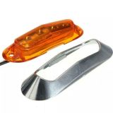 跨境亞馬遜4LED卡車(chē)邊燈食人魚(yú)貨車(chē)電鍍LED 防水邊燈信號(hào)燈轉(zhuǎn)向燈