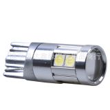 銀鋒示寬燈超亮led透鏡汽車燈日行燈 行車燈T10 3030 9燈一件代發(fā)