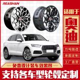 適用奧迪 Q3 Q5 A6 A8 A4L RS7鍛造輪轂改裝18/19/20/21寸