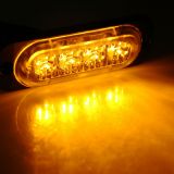 汽車側(cè)邊燈 超薄爆閃燈 黃色警示燈 卡車 4led 中網(wǎng)頻閃燈