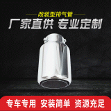 不銹鋼排氣管 螺絲式尾喉排氣管 車身配件排氣管