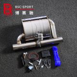 汽車改裝中進(jìn)中出氣動(dòng)真空排氣閥門鼓通用遙控可變排氣閥門大外置