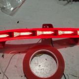 適用18-19款雅閣改裝LED流水導(dǎo)光后杠燈-霧燈