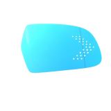 適用于奧迪A4LED大視野藍鏡 防眩目改電加熱倒車鏡廣角鏡后視鏡