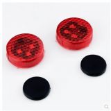 汽車門邊燈裝飾開門安全警示燈免接線LED爆閃防撞燈車門改裝燈