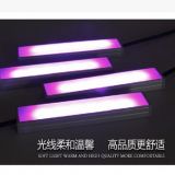 新款汽車氣氛燈一拖四 腳底燈 車內(nèi)改裝七彩聲控氛圍燈 光導氛圍