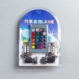 LED遙控七彩霧燈9005 9006 H7 H8 H11 7440 1156 27RGB倒車燈5050