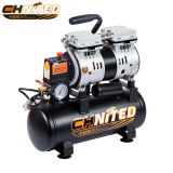 圣音靜音空壓機(jī)750W壓縮機(jī)一拖一小型無油沖氣泵現(xiàn)貨批發(fā)