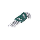 世達(dá)sata 9件加長(zhǎng)球頭花型扳手組套09715