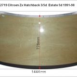 神龍富康汽車前擋風(fēng)安全玻璃