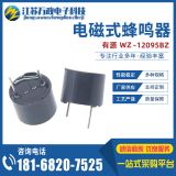 廠家直銷12095有源蜂鳴器3v插針環(huán)保耐高溫帶針腳電磁蜂鳴器現(xiàn)貨