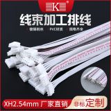 XH排線2-12P連接線接插件電子線廠家專業(yè)線束加工定制導(dǎo)線引線