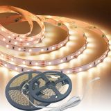 【中浦廠家】led燈帶2835-120G12V6W寬5mm國產(chǎn)芯片暖白光軟燈條批發(fā)