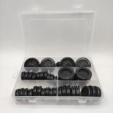 跨境 52PCS盒裝雙面橡膠護(hù)線圈 出線環(huán) 過(guò)線圈 密封圈組套