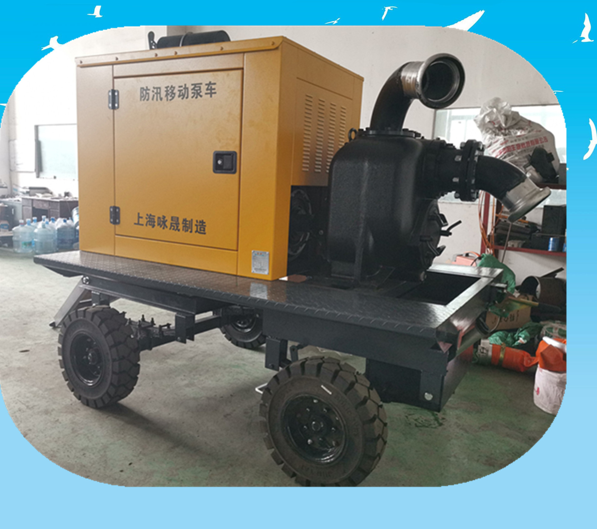 1500m&sup3; 柴油機(jī)水泵