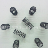 龍崗廠家 柴油泵柱塞彈簧 噴油嘴彈簧 包黑 電泳 淬火 加工定制