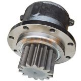 新源55 65-7輪式挖掘機配件 新款回轉(zhuǎn)牙箱旋轉(zhuǎn)減速箱上下齒輪箱